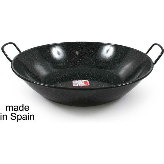 DEEP BEADED PAELLA PAN 45CM-12.2L MARBLED