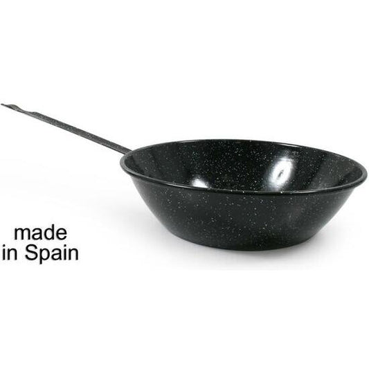 DEEP FRYING PAN WITH 30CM BEADS - 4.6L MARBLED