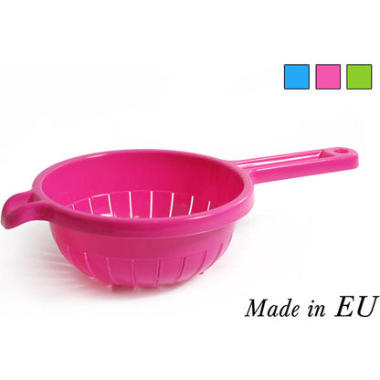 STRAINER WITH HANDLE 19CM COEL - ASSORTED COLORS