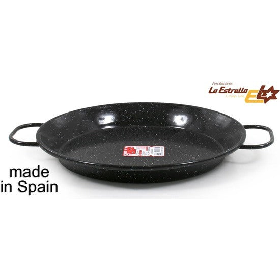 PAELLERA VALENCIANA 30CM JASPEADA