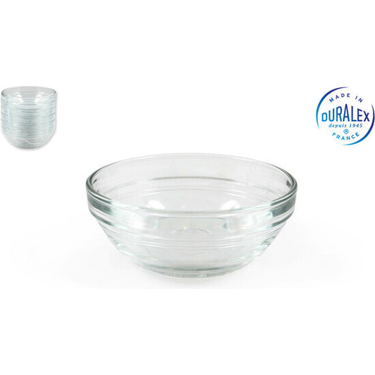 LYS TRANSPARENT ROUND STACKABLE BOWL 125CC