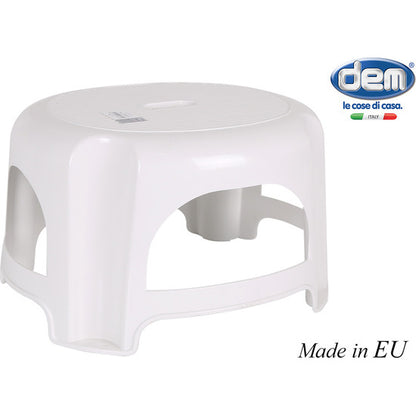 STEP-STOOL 29X25X18.5CM WHITE SABIN