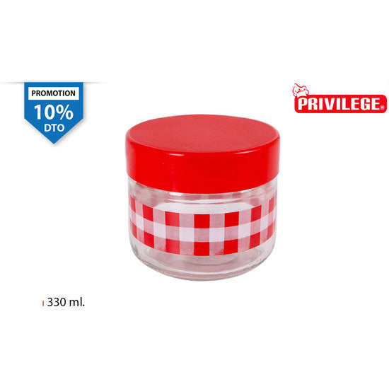 Pote de vidro Privilege 330ml da Vichy