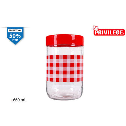 Pote de vidro Privilege 660ml da Vichy