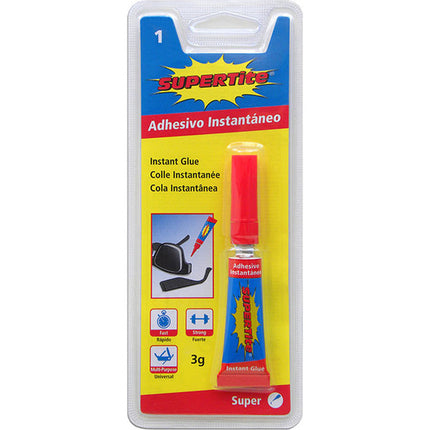 ADHESIVO INSTANTÁNEO 3GR 10 UDS