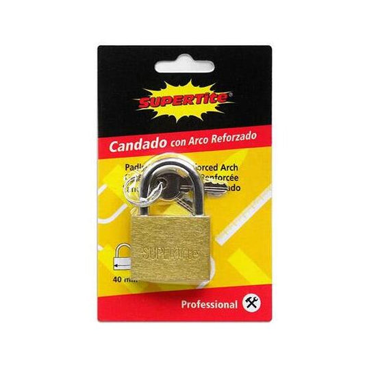 PADLOCK WITH REINFORCED 40MM SHAFT