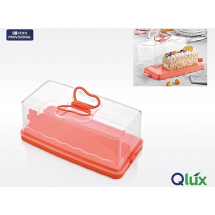 3 LANCHEIRAS RETANGULARES 34X17X14CM BUTTERFLY QLUX