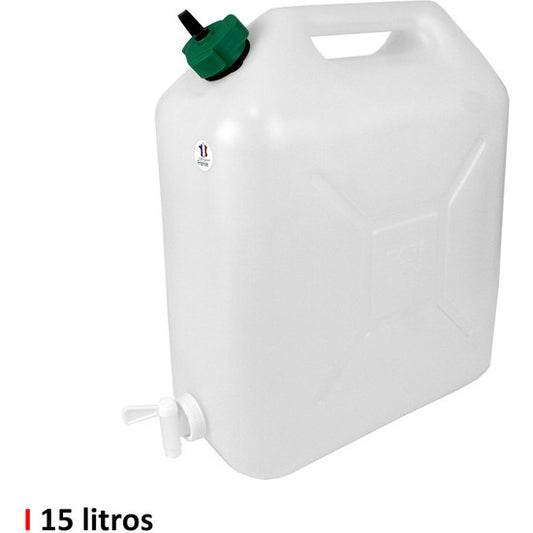 TANQUE AGUA EXTAFUERTE 15L C/GRIFO EDA