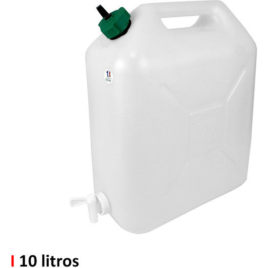 TANQUE AGUA EXTAFUERTE 10L C/GRIFO EDA