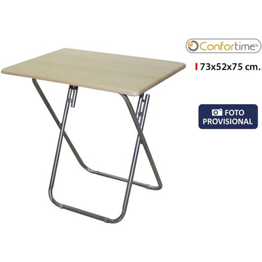 FOLDING WOODEN TABLE 73X52X75CM CONFORTIME