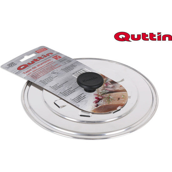 3 TAPAS DESVAPORIZADOR ALUMINIO 24CM QUTTIN