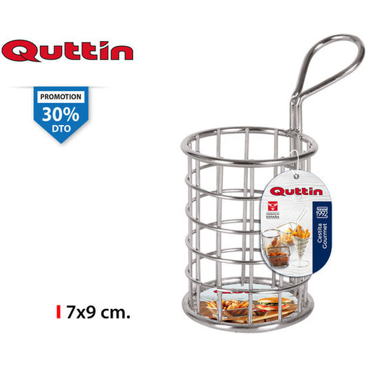 ROUND GOURMET BASKET 7X9CM QUTTIN