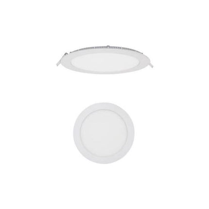 DOWNLIGHT EXTRAPLANO LED REDONDO ALUMINIO MATE 16W/1400LM PRIMER LEADER - 2UDS