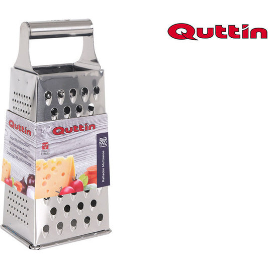 QUTTIN 4-SIDED MULTIPURPOSE GRATER SS 23CM