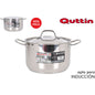 POT + LID STEEL IND 22CM/0.8MM/5L QUTTIN HOTEL