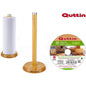 KITCHEN ROLL HOLDER BAMBOO BASE 16CM QUTTIN