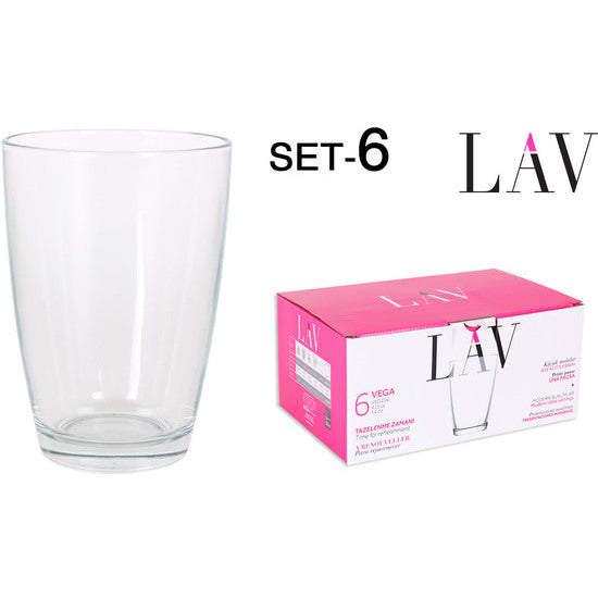 SET 6 VASOS 415CC VEGA