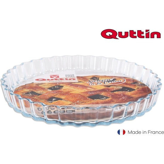 QUTTIN 27CM CURLY GLASS CAKE MOULD