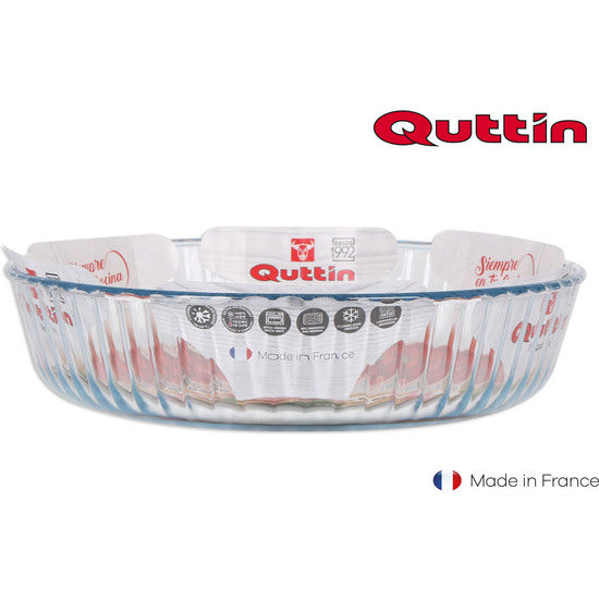 QUTTIN GLASS CAKE MOULD 26CM