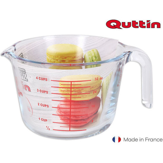 QUTTIN 1000CC GLASS MEASURING JAR