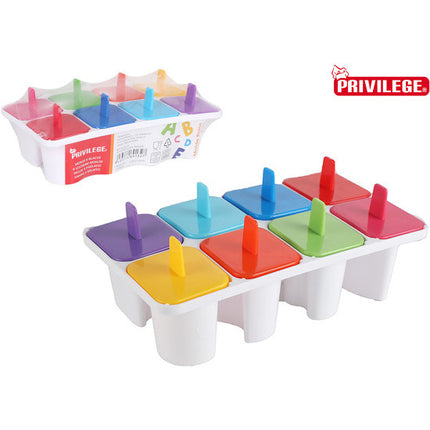 PRIVILEGE 8-PINK POPSICLE MOLD