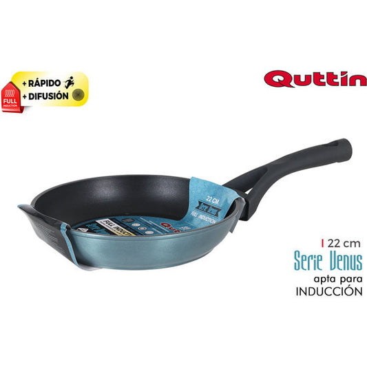 FRYING PAN 22CM FULL INDUCTION VENUS QUTTIN