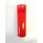 12 MEDIUM RED CANDLES L-50- PARAFFIN